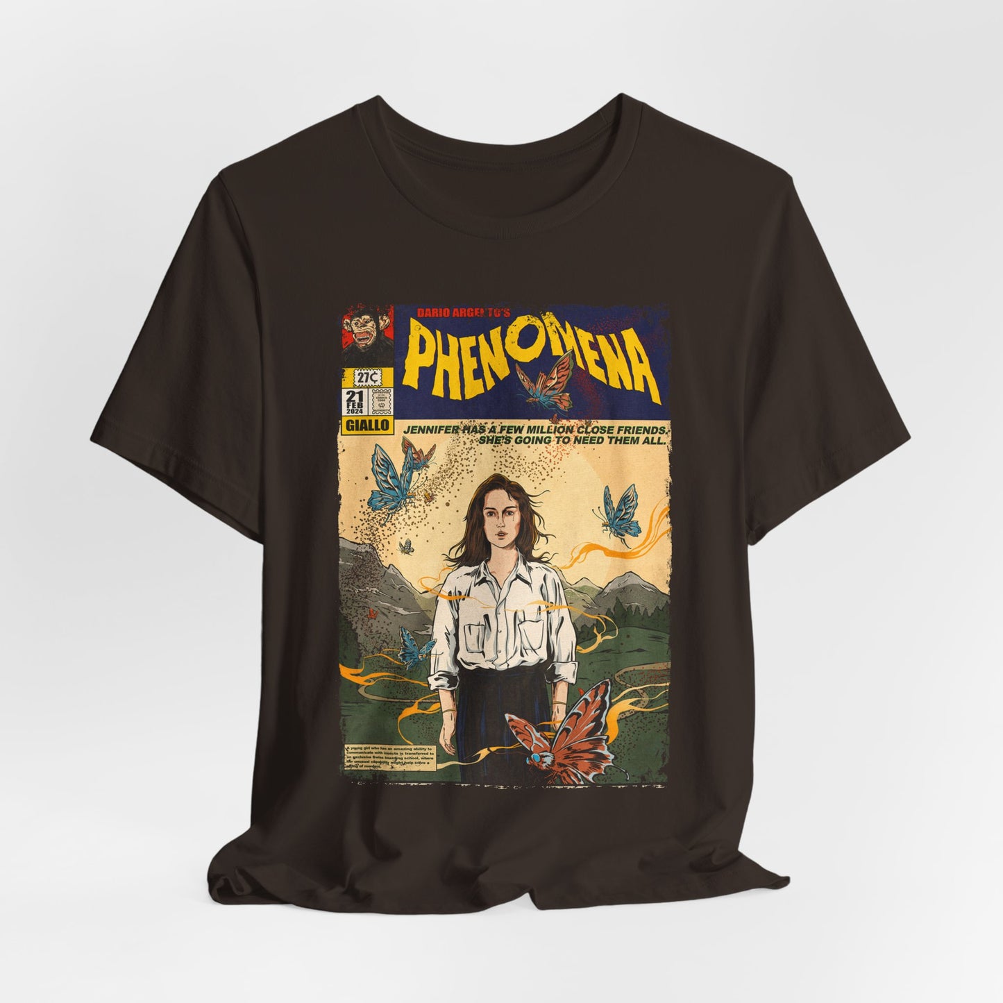 Phenomena Horror Movie | Unisex Graphic Short Sleeve Tee