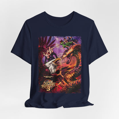 Super Troopers 3 Movie T-Shirt | Unisex Graphic Short Sleeve Tee