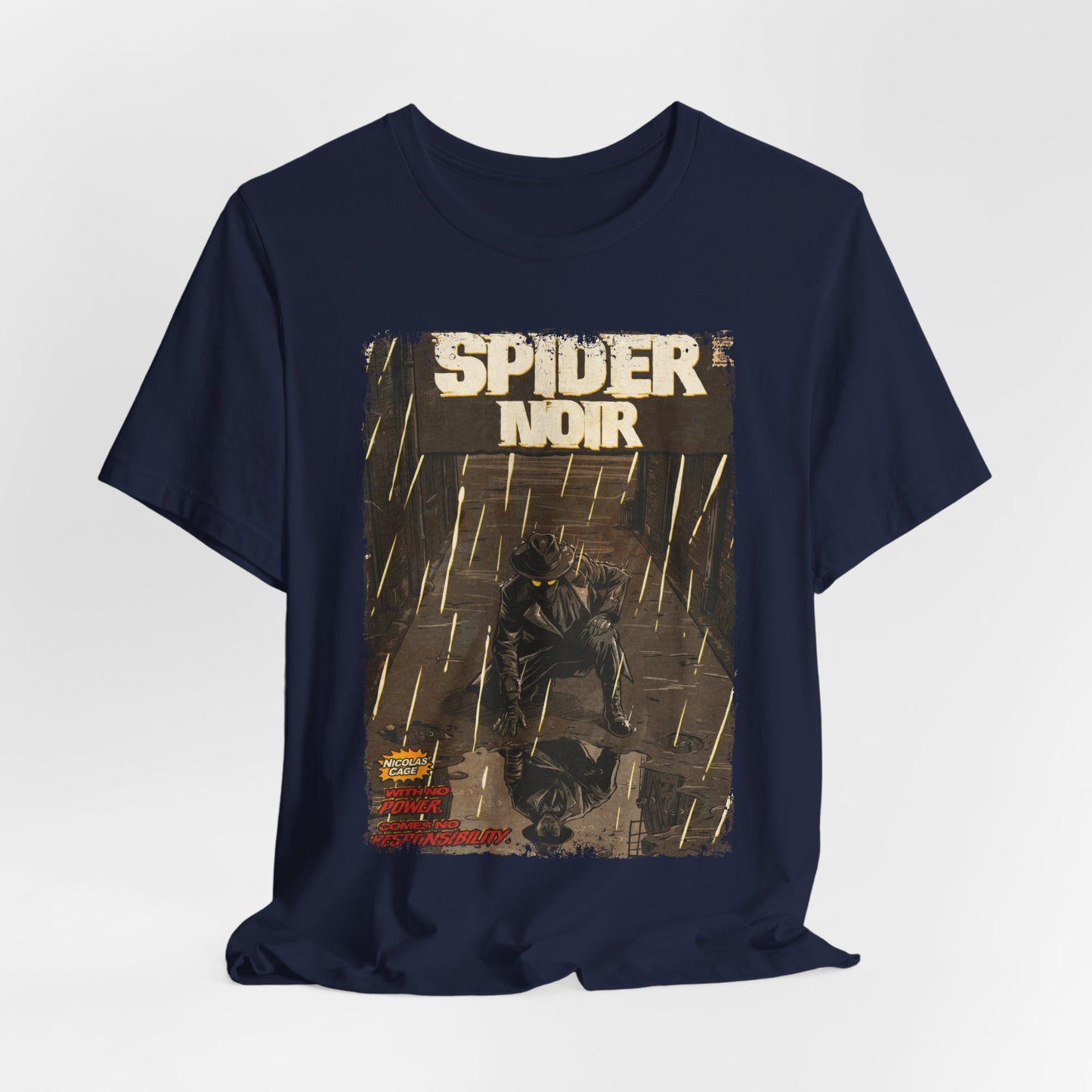 Spider Noir Superhero TV Series | Unisex Graphic Short Sleeve Tee