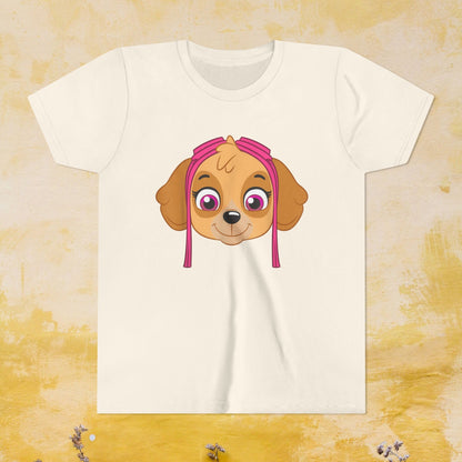 Skye - Paw Patrol T-shirt - Animation TV Series Youth Short Sleeve Tee