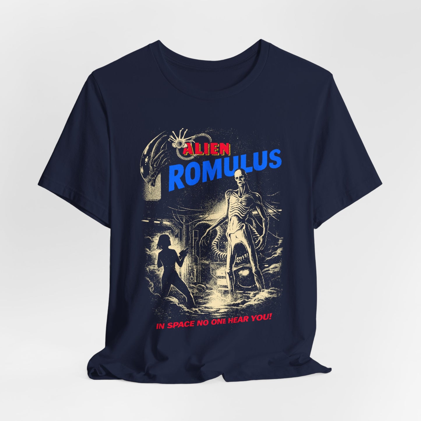 Alien Romulus Horror Sci-fi Movie T-Shirt | Unisex Graphic Short Sleeve Tee