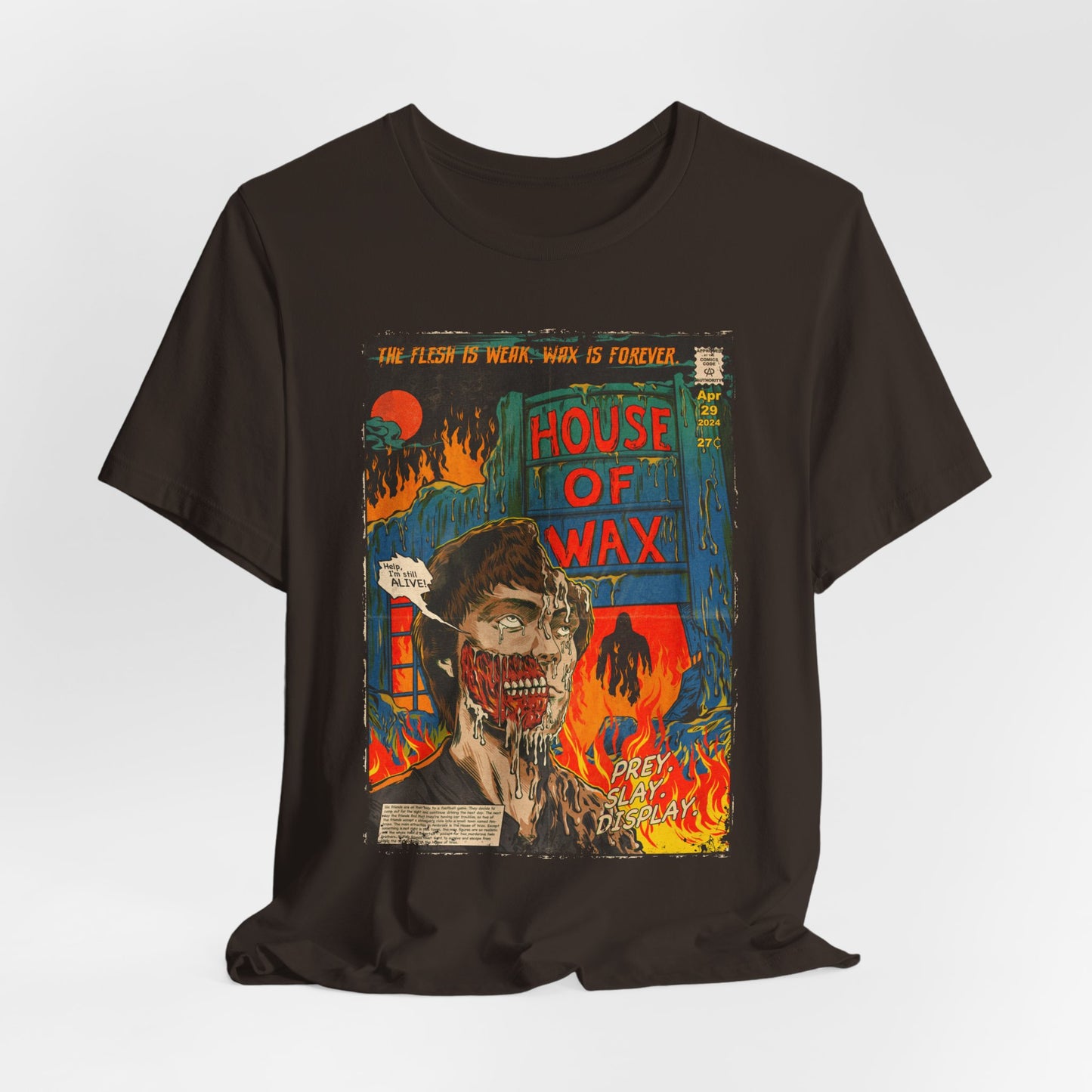 House of Wax Horror Movie | Unisex Graphic Short Sleeve Tee
