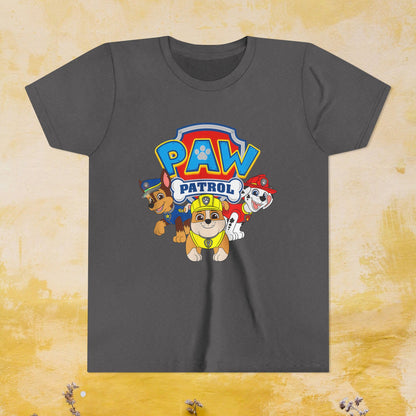 Paw Patrol T-shirt - Animation TV Series Youth Short Sleeve Tee
