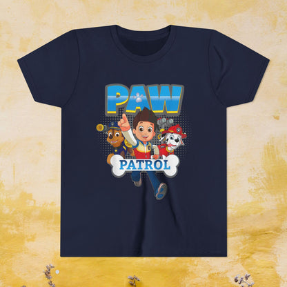 Paw Patrol T-shirt - Animation TV Series Youth Short Sleeve Tee