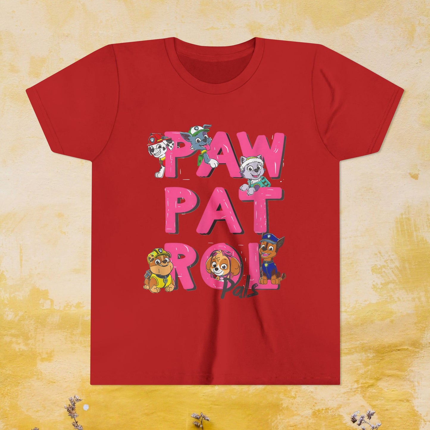 Paw Patrol T-shirt - Animation TV Series Youth Short Sleeve Tee