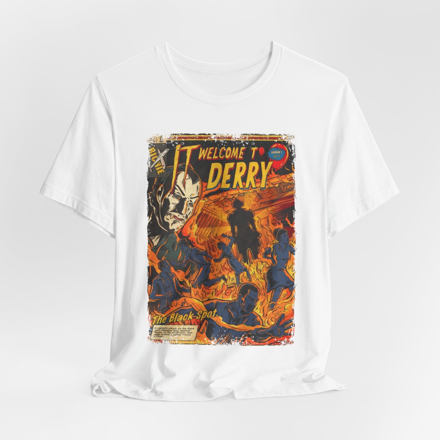 IT Welcome To Derry Horror TV Series | Unisex Graphic Short Sleeve Tee