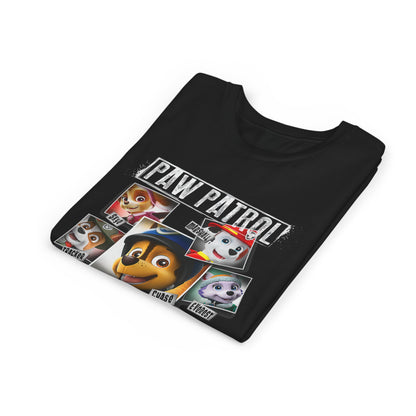Paw Patrol T-shirt - Animation TV Series Youth Short Sleeve Tee
