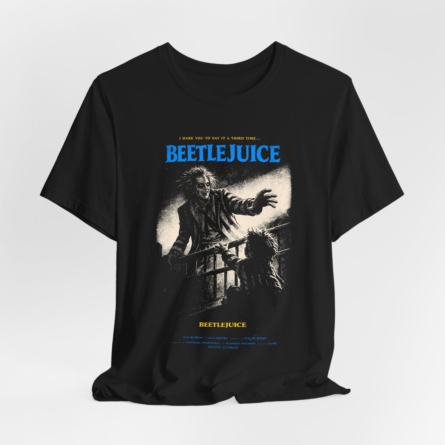 Beetlejuice Horror Movie T-Shirt | Unisex Graphic Short Sleeve Tee