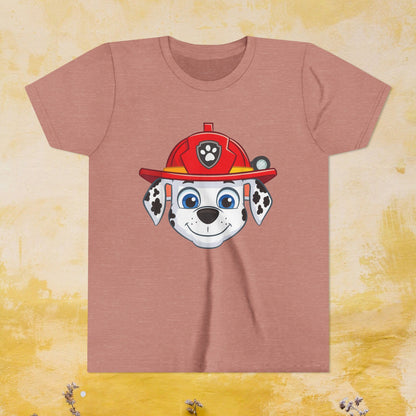 Marshall - Paw Patrol T-shirt - Animation TV Series Youth Short Sleeve Tee