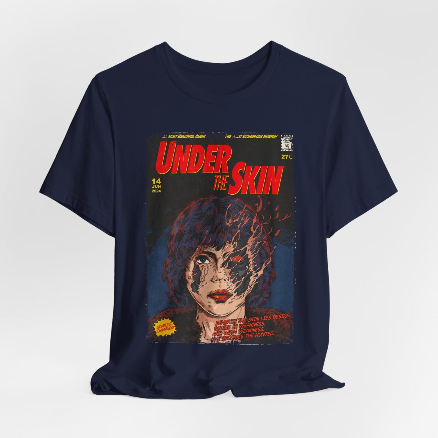 Under The Skin Horror Movie | Unisex Graphic Short Sleeve Tee