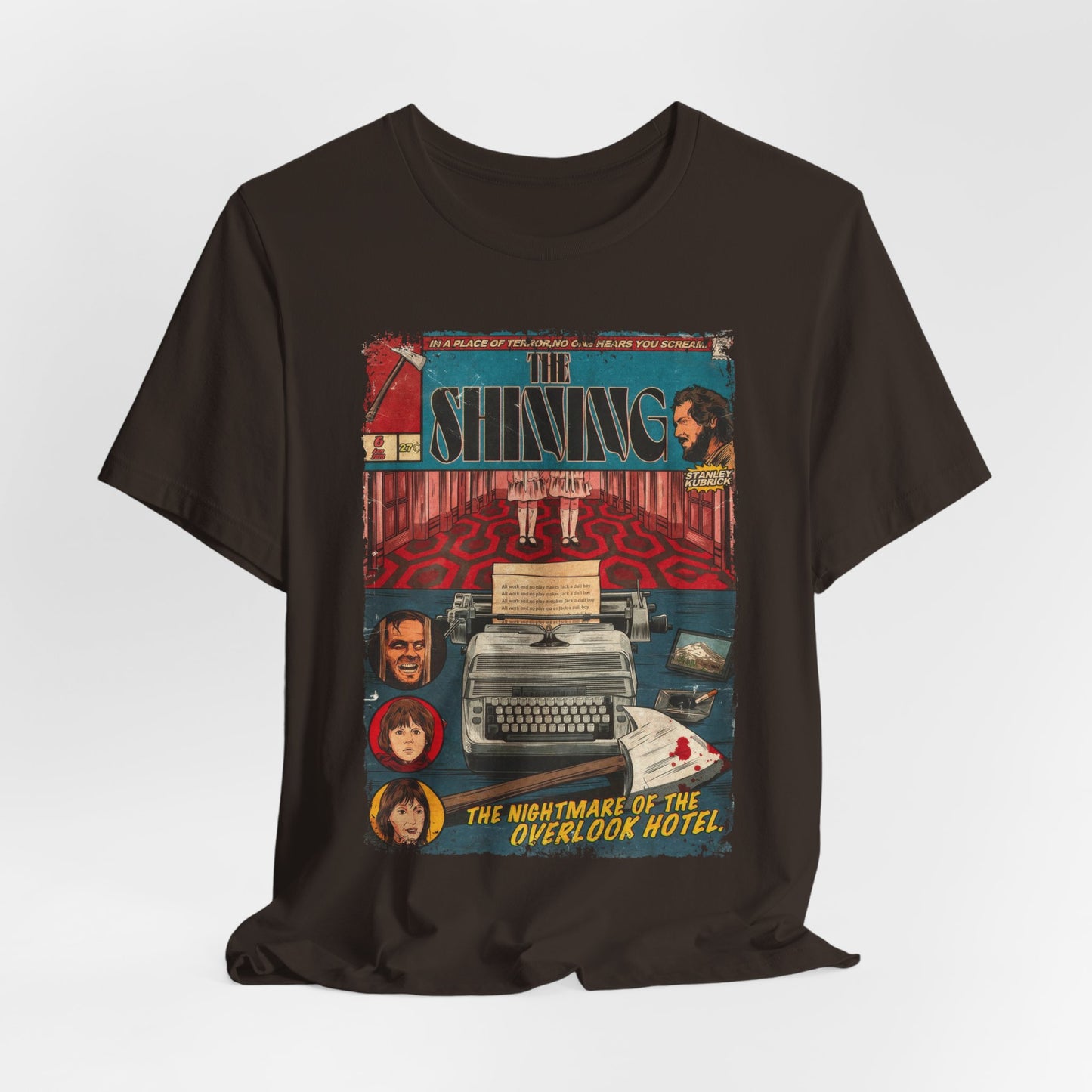 The Shining Horror Movie | Unisex Graphic Short Sleeve Tee