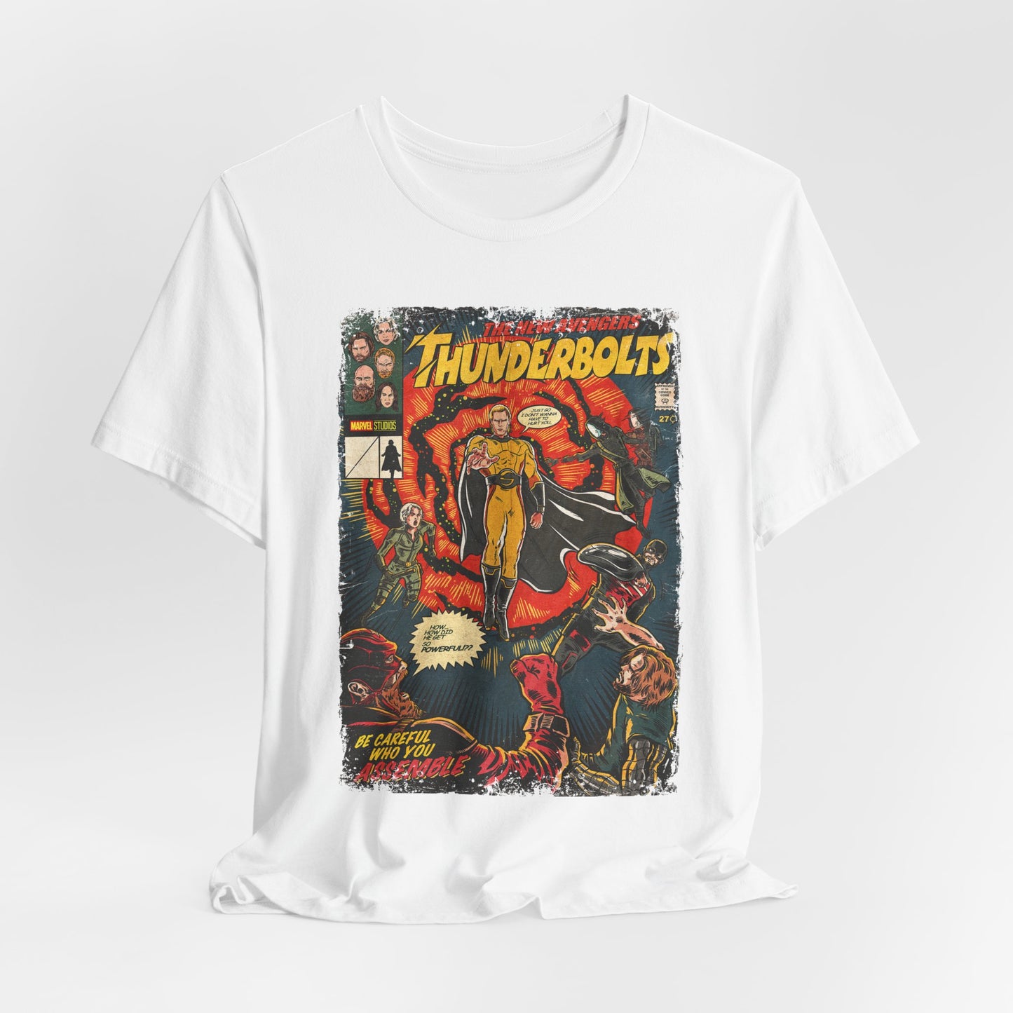 Thunderbolts Superhero Movie | Unisex Graphic Short Sleeve Tee