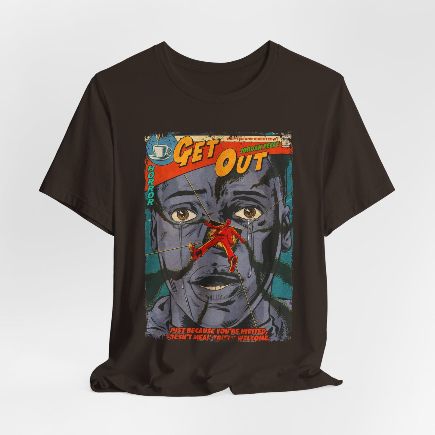 Get Out Horror Movie | Unisex Graphic Short Sleeve Tee