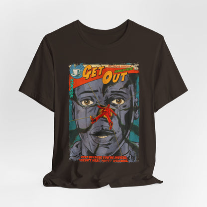 Get Out Horror Movie | Unisex Graphic Short Sleeve Tee