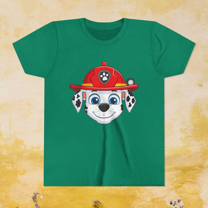 Marshall - Paw Patrol T-shirt - Animation TV Series Youth Short Sleeve Tee