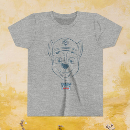 Paw Patrol T-shirt - Animation TV Series Youth Short Sleeve Tee