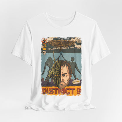 District 9 Horror Movie | Unisex Graphic Short Sleeve Tee