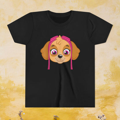 Skye - Paw Patrol T-shirt - Animation TV Series Youth Short Sleeve Tee