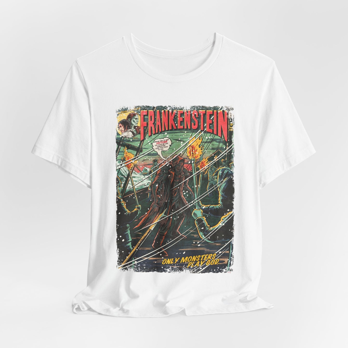 Frankenstein Horror Movie | Unisex Graphic Short Sleeve Tee