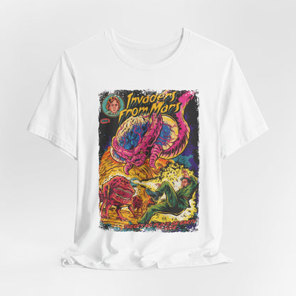 Invaders from Mars Horror Sci-Fi Movie T-Shirt | Unisex Graphic Short Sleeve Tee