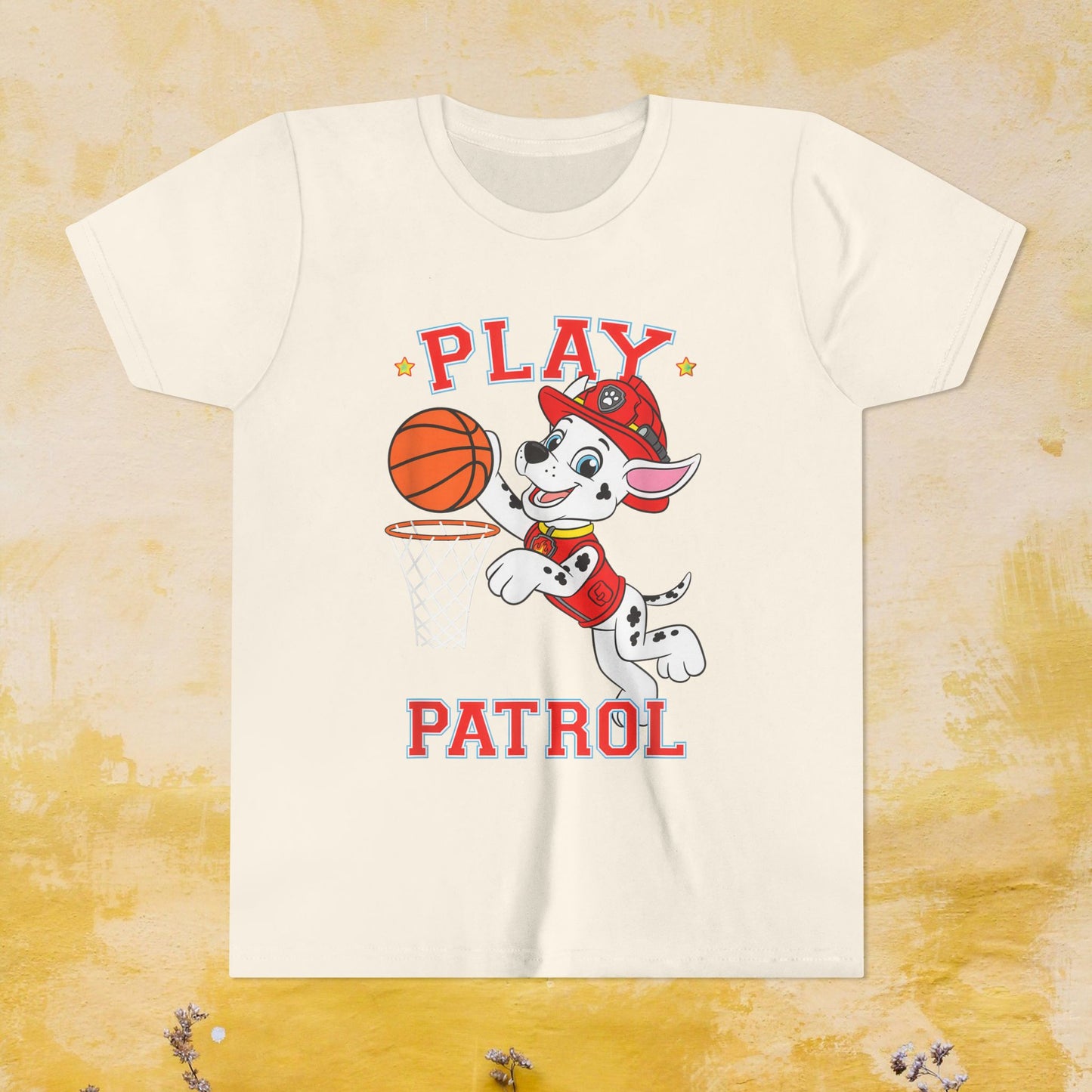 Play Patrol - Paw Patrol T-shirt - Animation TV Series Youth Short Sleeve Tee
