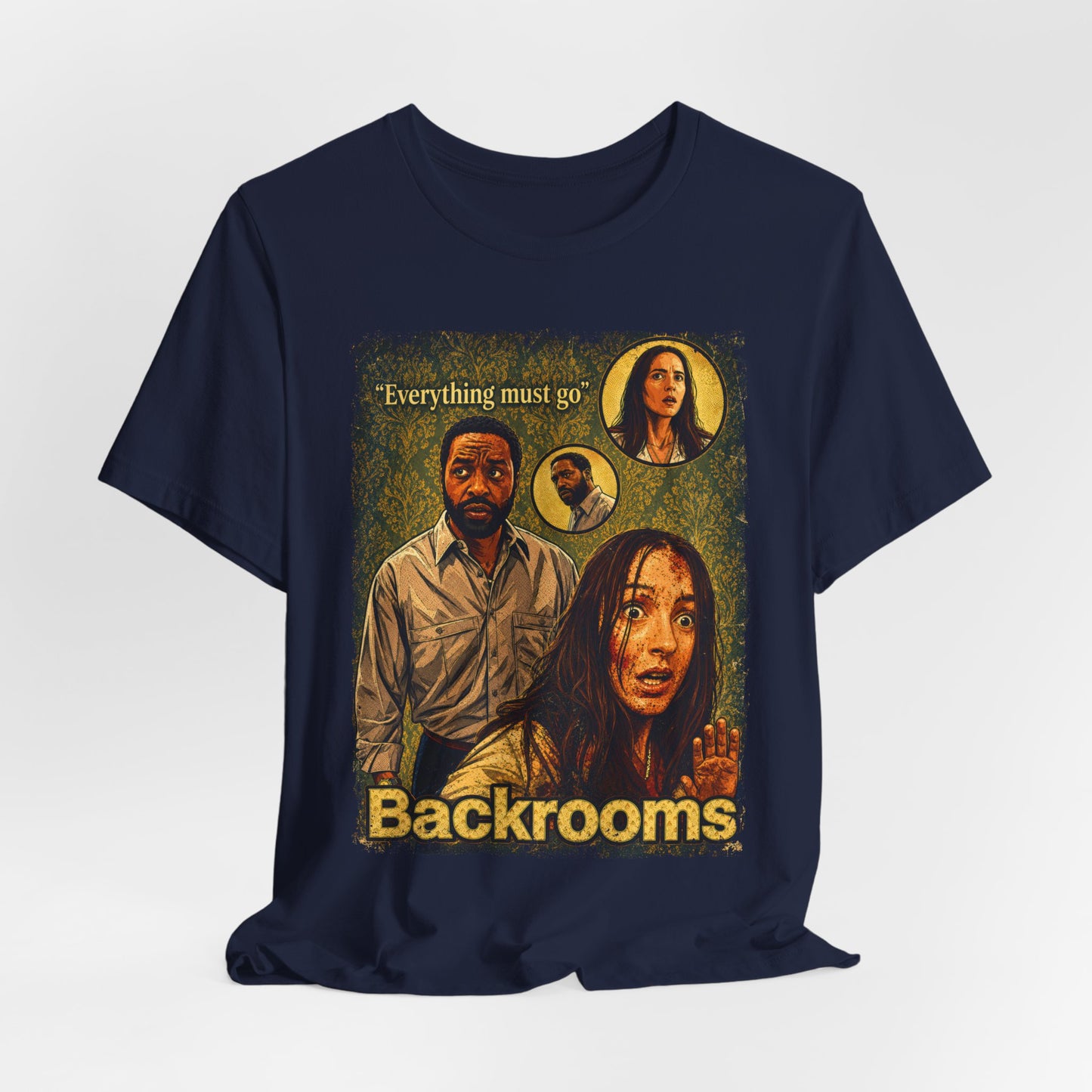 Backrooms Horror Movie | Unisex Graphic Short Sleeve Tee