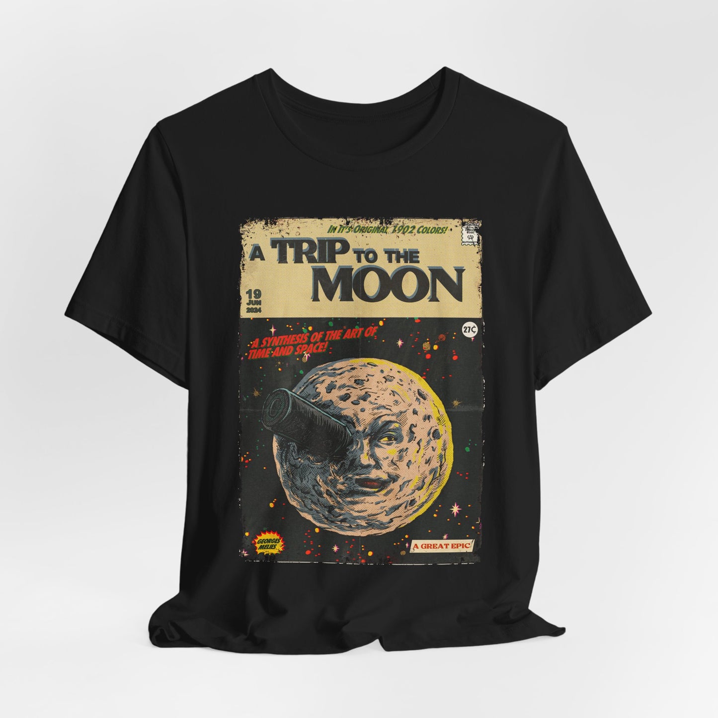 A Trip to The Moon Horror Movie | Unisex Graphic Short Sleeve Tee