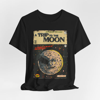 A Trip to The Moon Horror Movie | Unisex Graphic Short Sleeve Tee