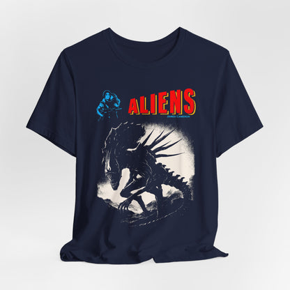 Aliens Horror Sci-fi Movie T-Shirt | Unisex Graphic Short Sleeve Tee