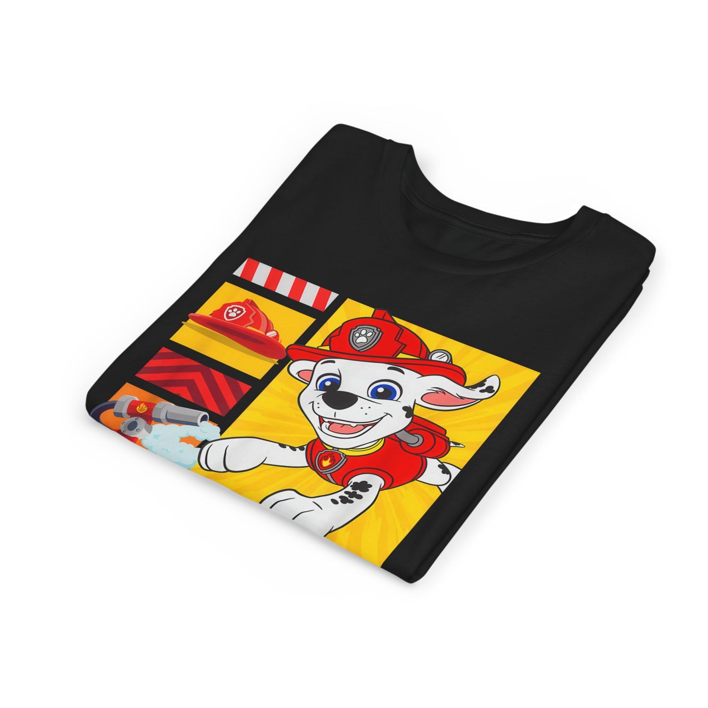 Marshall - Paw Patrol T-shirt - Animation TV Series Youth Short Sleeve Tee