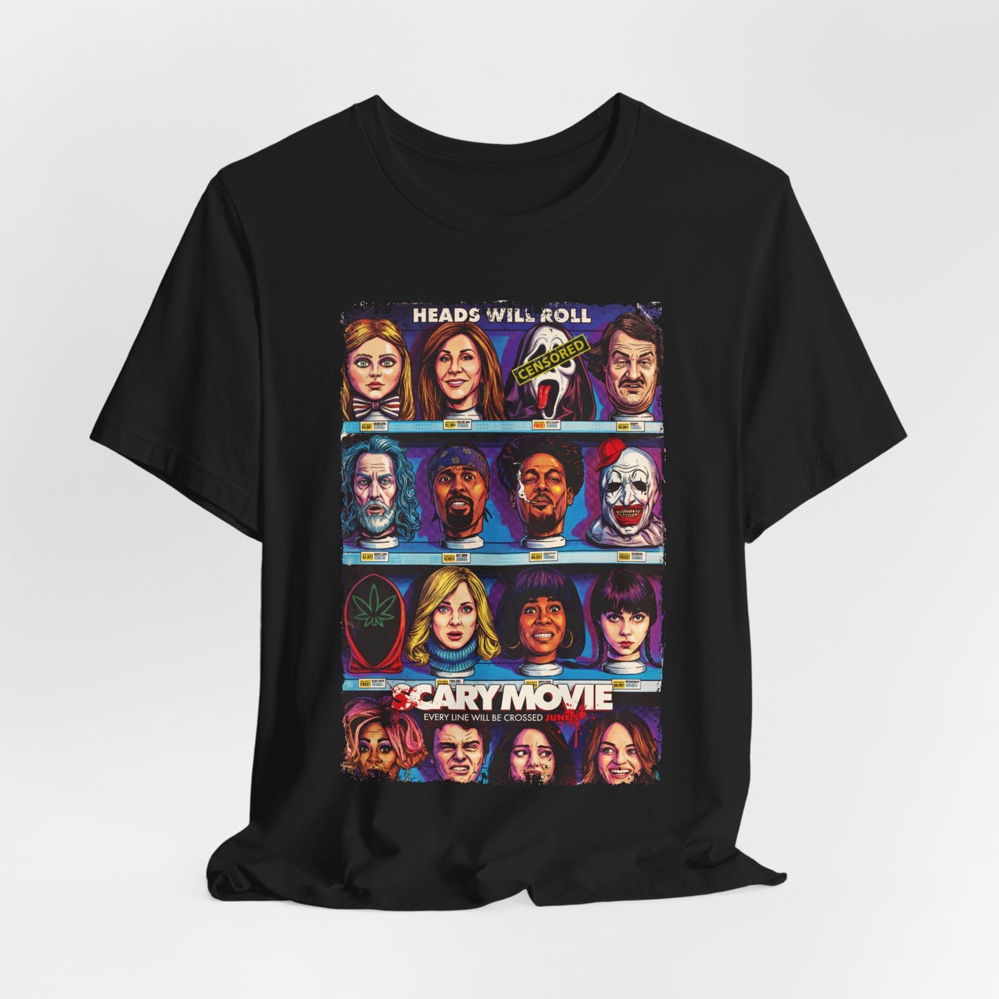 Scary Movie Horror Movies | Unisex Graphic Short Sleeve Tee