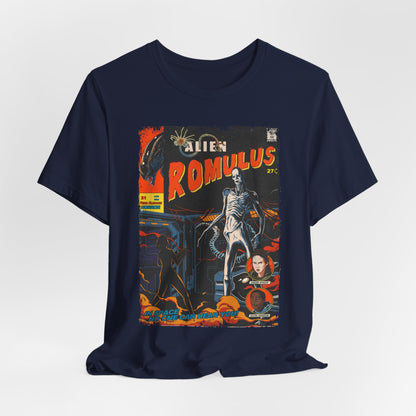 Alien Romulus Horror Sci-fi Movie | Unisex Graphic Short Sleeve Tee