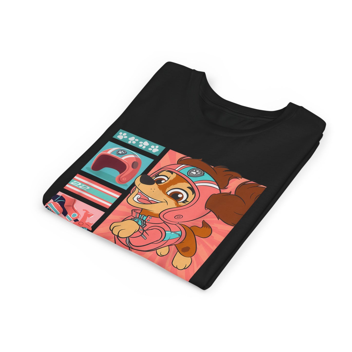 Liberty - Paw Patrol T-shirt - Animation TV Series Youth Short Sleeve Tee
