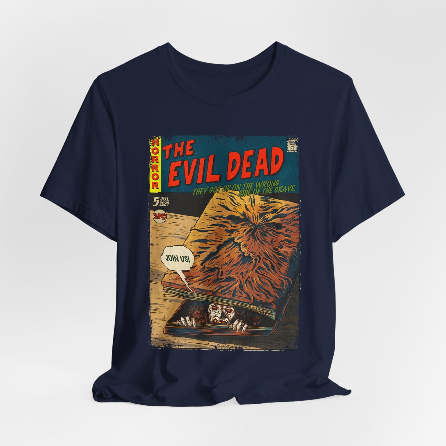 The Evil Dead Horror Movie | Unisex Graphic Short Sleeve Tee