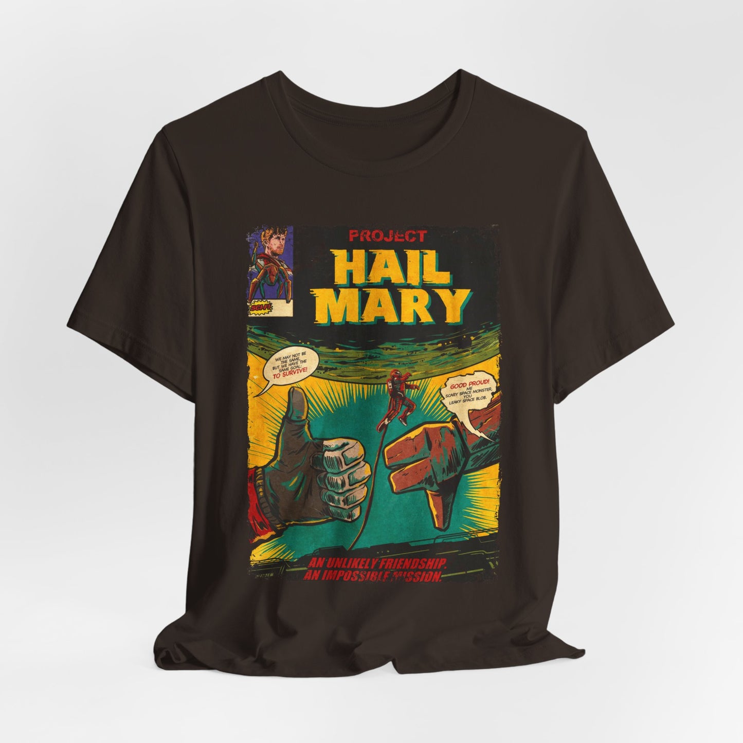 Project Hail Mary Horror Sci-fi TV Series | Unisex Graphic Short Sleeve Tee