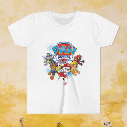 Paw Patrol T-shirt - Animation TV Series Youth Short Sleeve Tee