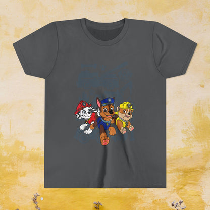Paw Patrol T-shirt - Animation TV Series Youth Short Sleeve Tee