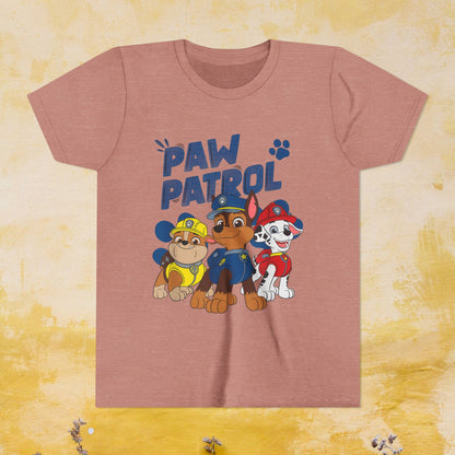 Paw Patrol T-shirt - Animation TV Series Youth Short Sleeve Tee