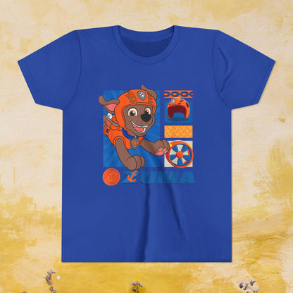 Zuma - Paw Patrol T-shirt - Animation TV Series Youth Short Sleeve Tee
