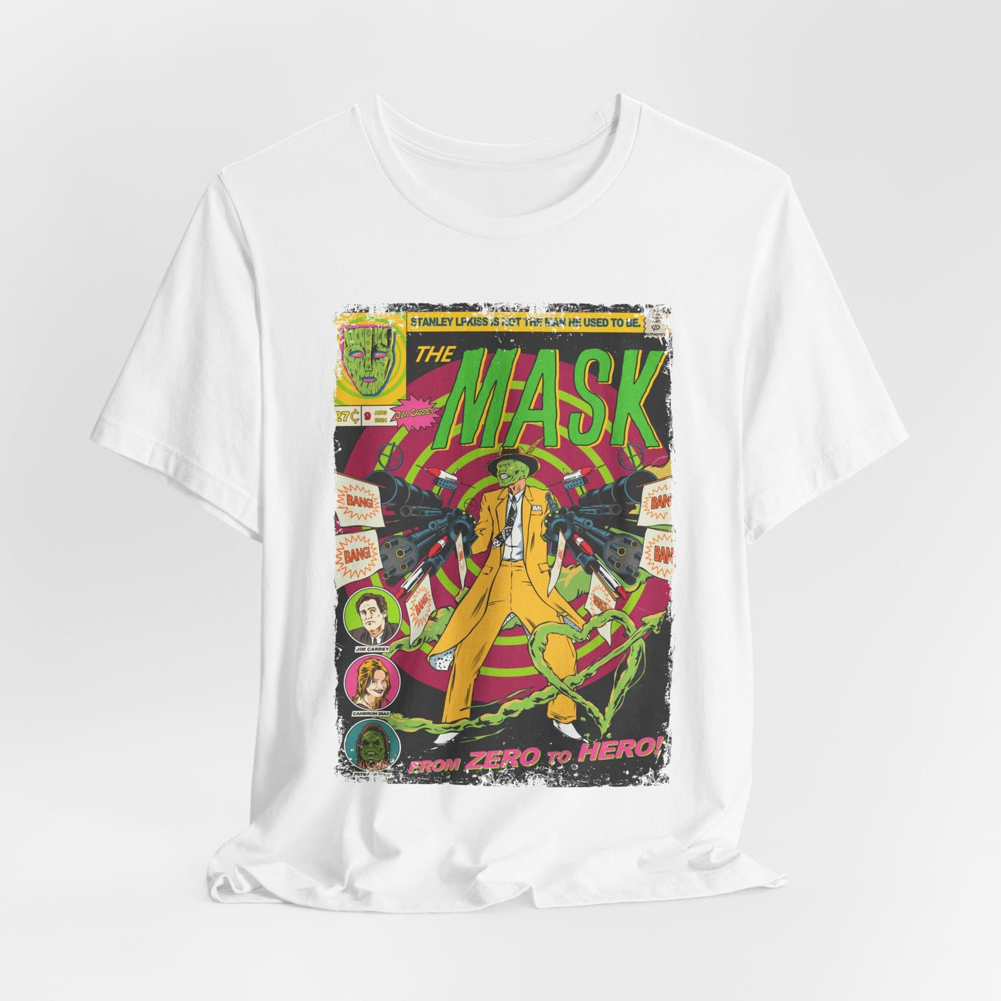 The Mask Horror Superhero Movie | Unisex Graphic Short Sleeve Tee