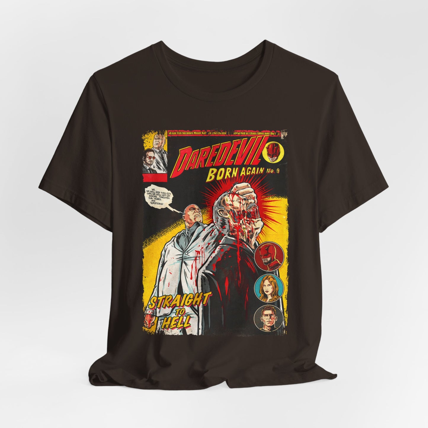 Daredevil Superhero TV Series | Unisex Graphic Short Sleeve Tee