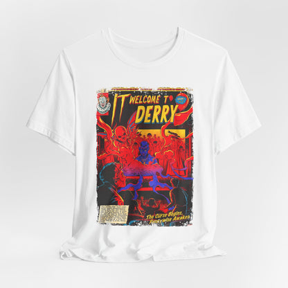 IT Welcome To Derry Horror TV Series | Unisex Graphic Short Sleeve Tee