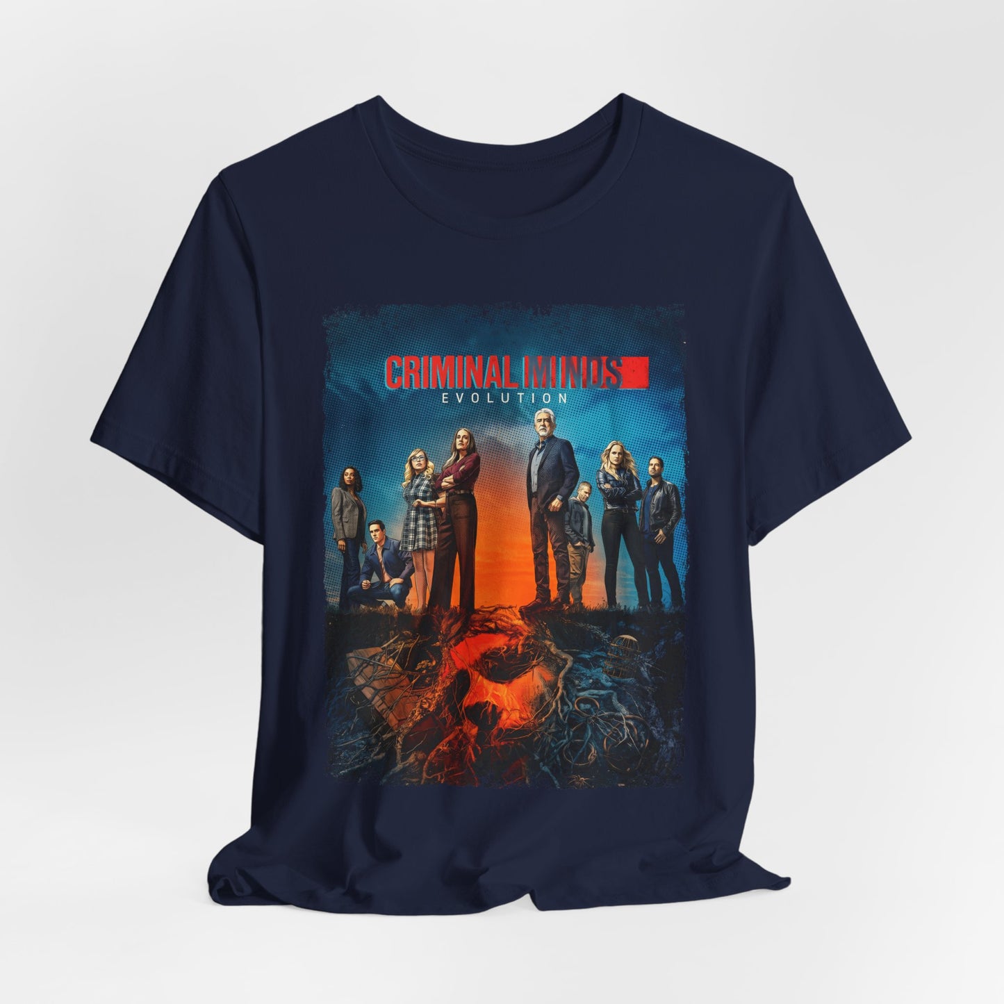 Criminal Minds TV Series T-Shirt | Unisex Graphic Short Sleeve Tee
