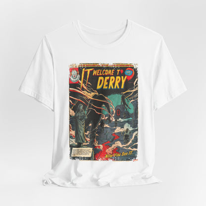 IT Welcome To Derry Horror TV Series | Unisex Graphic Short Sleeve Tee