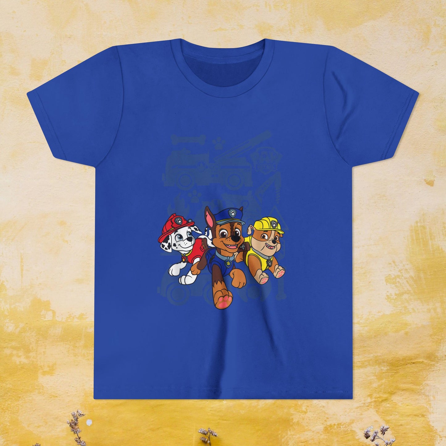 Paw Patrol T-shirt - Animation TV Series Youth Short Sleeve Tee