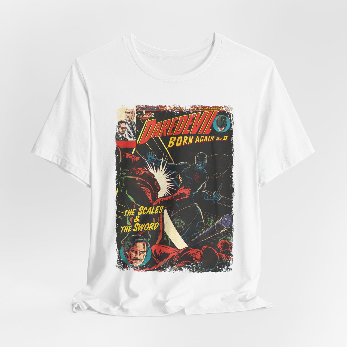 Daredevil Superhero TV Series | Unisex Graphic Short Sleeve Tee
