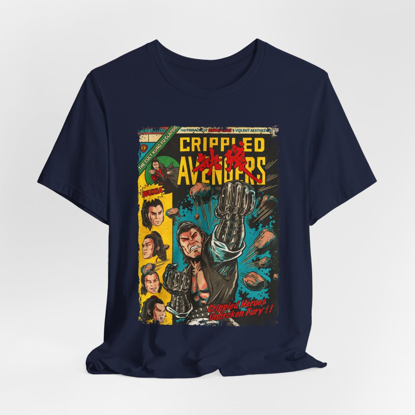 Crippled Avengers Movie | Unisex Graphic Short Sleeve Tee