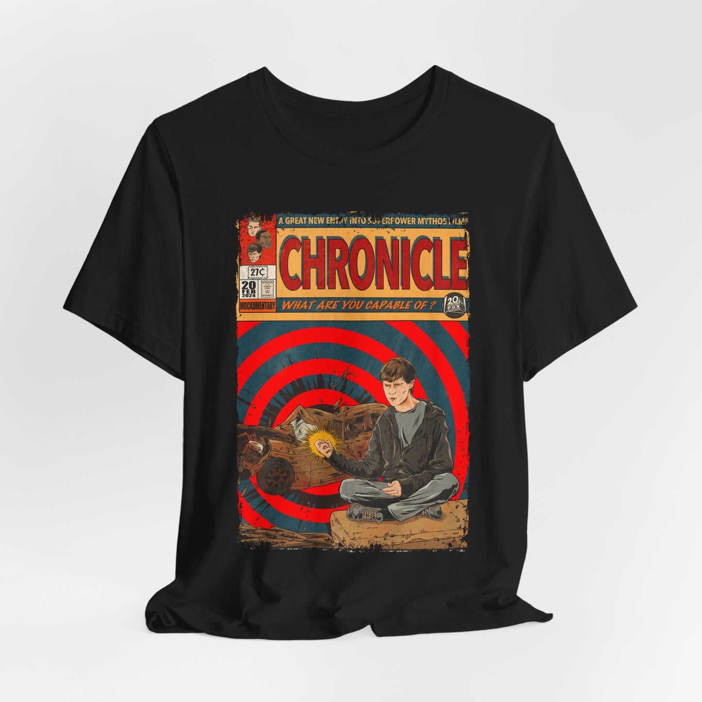 Chronicle Horror Movie | Unisex Graphic Short Sleeve Tee