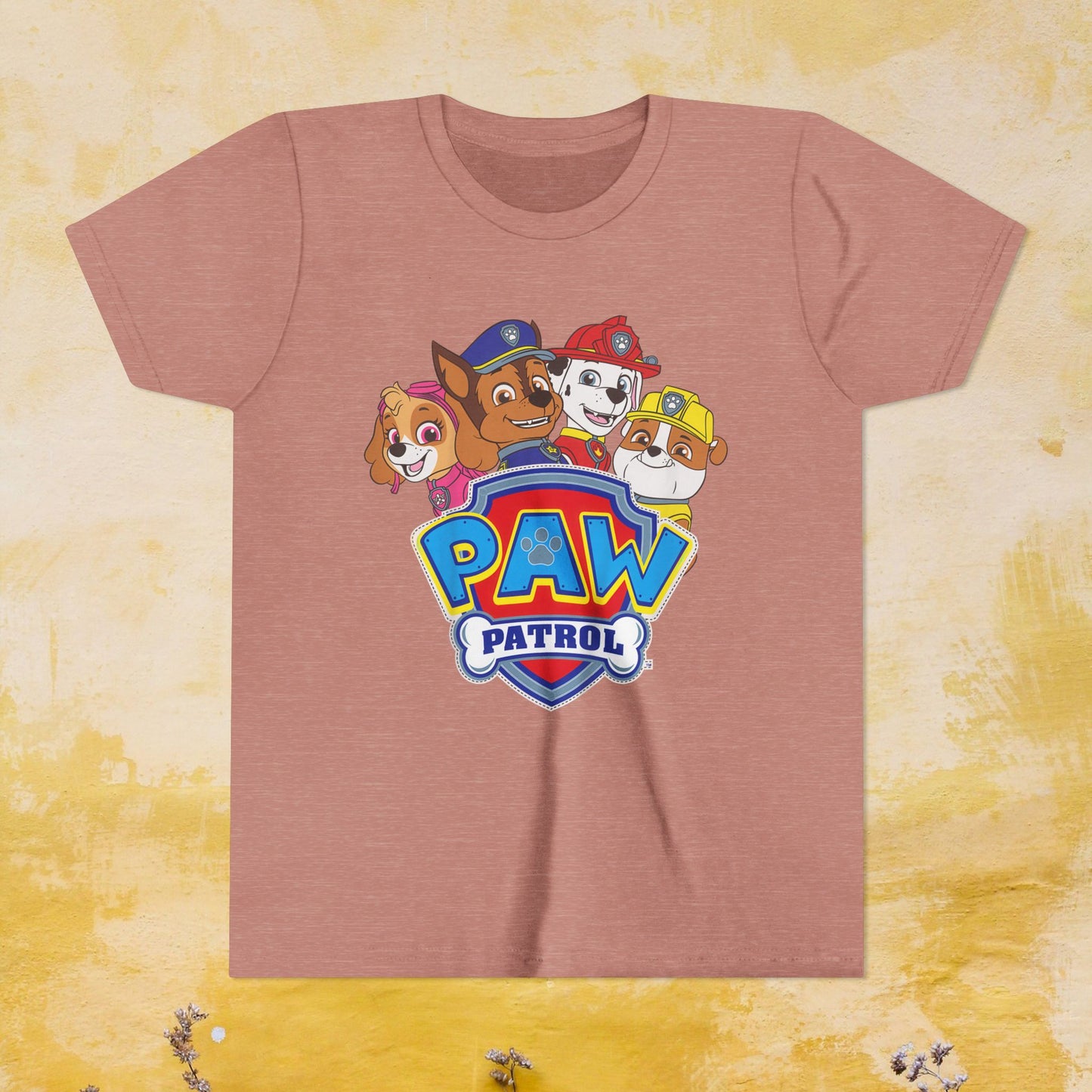Paw Patrol T-shirt - Animation TV Series Youth Short Sleeve Tee