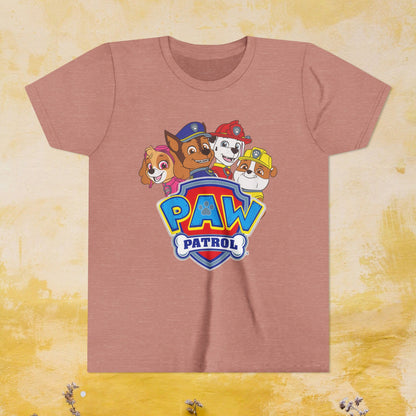Paw Patrol T-shirt - Animation TV Series Youth Short Sleeve Tee